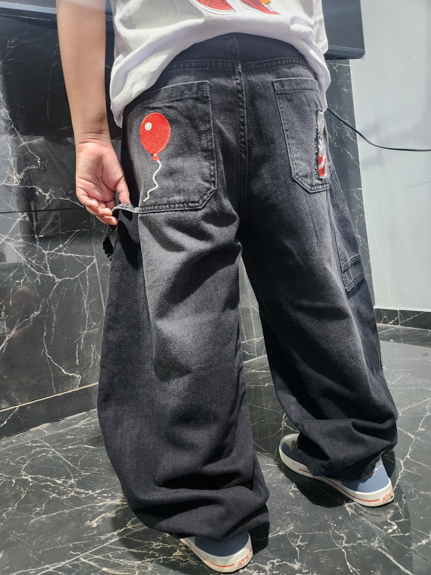 Jeans Bagi Balloon Fit de Niño Art It - Imagen 2