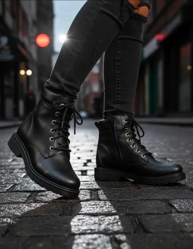 Botas de Mujer en Cuero Vacuno. - Miniatura 2