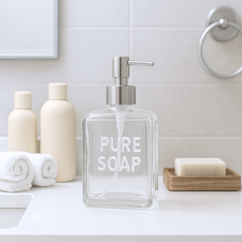 Dispenser Soap Transparente - Cod: Sbk-jghb01c