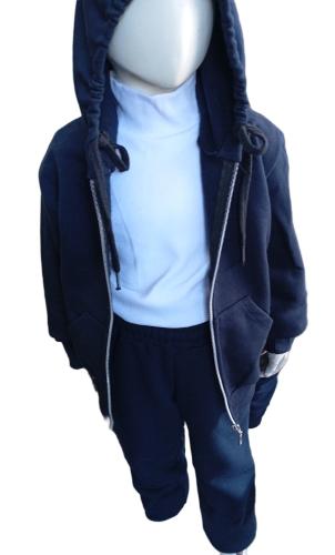Jogging Unisex Colegial  Azul - Miniatura 3