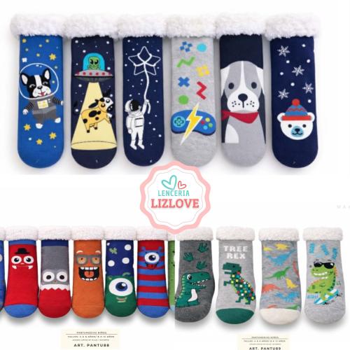 Pantumedias de Niños con Antideslizante