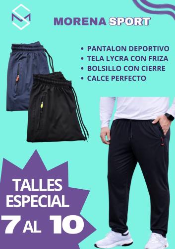 Pantalón Deportivo Lycra Talles Especiales