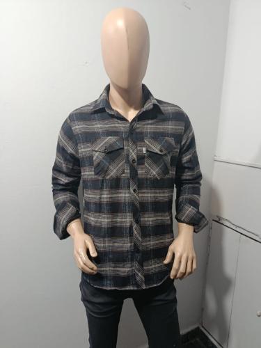 Camisa Leñadora Doble Bolsillo