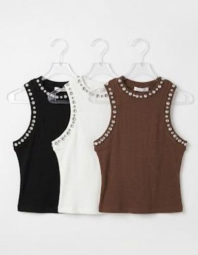 Musculosa Morley con Tachas Retro - Miniatura 2