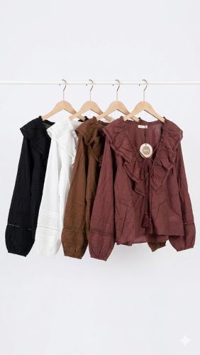 Camisola Poplin Olivos - Miniatura 2
