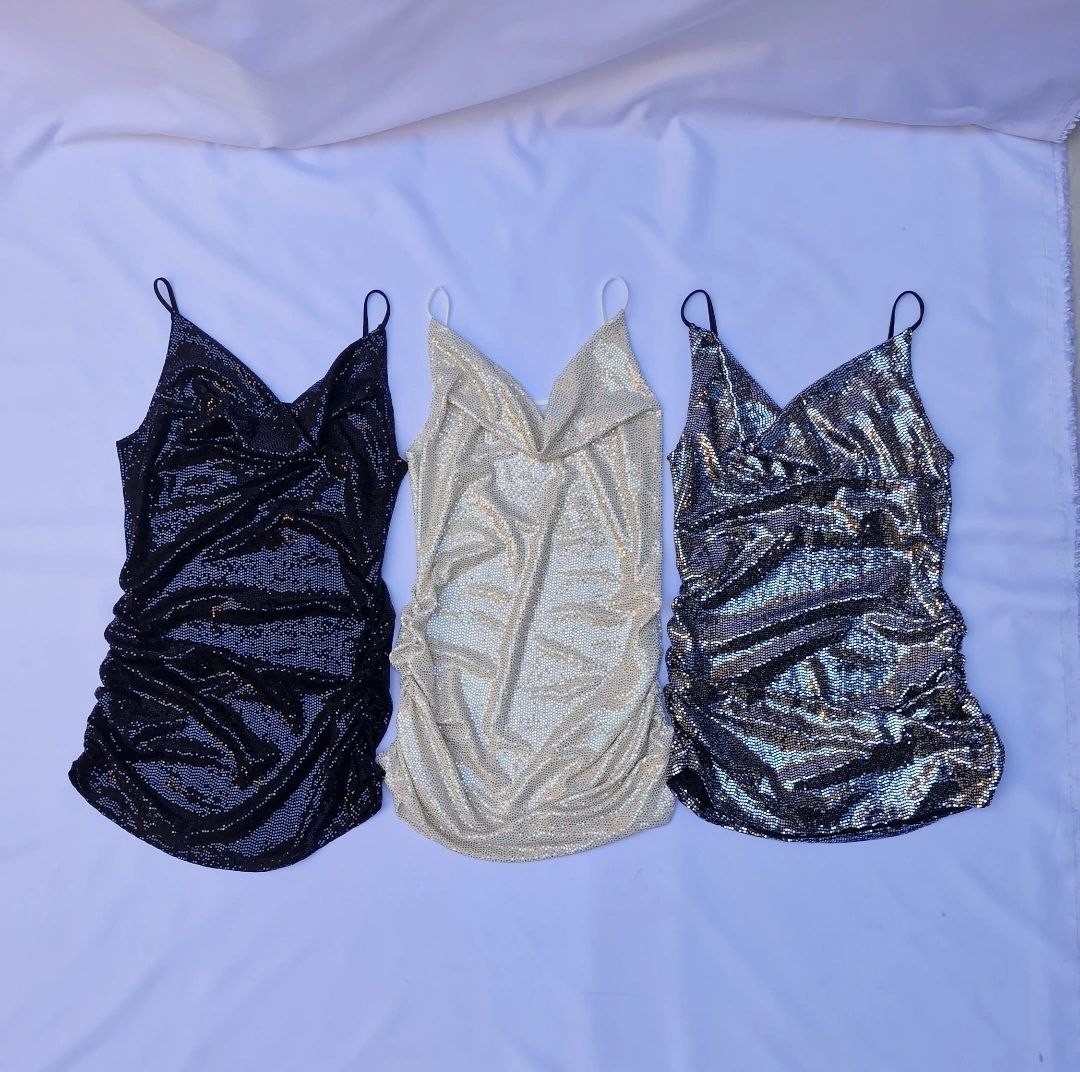 Vestido Buche Paliet - Imagen 5