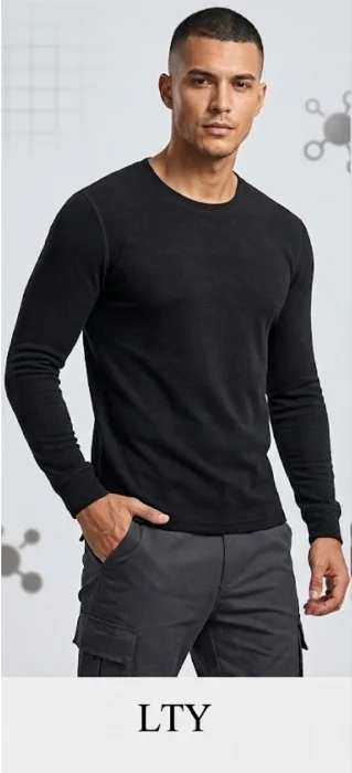 Camiseta Termica Piel Durazno  Imenn Importado  Negro
