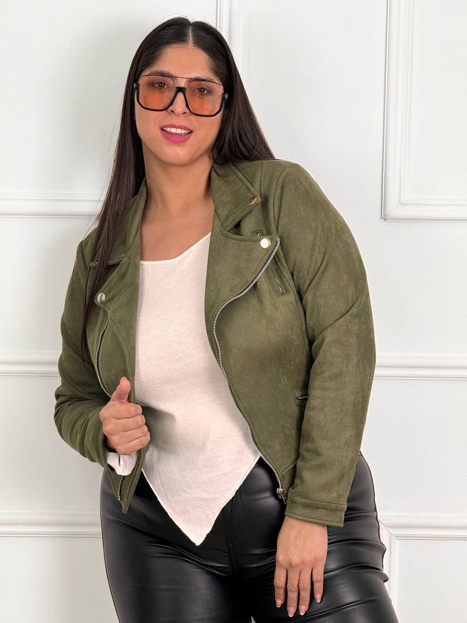 Chaqueta Zara Gamuzado - Imagen 3