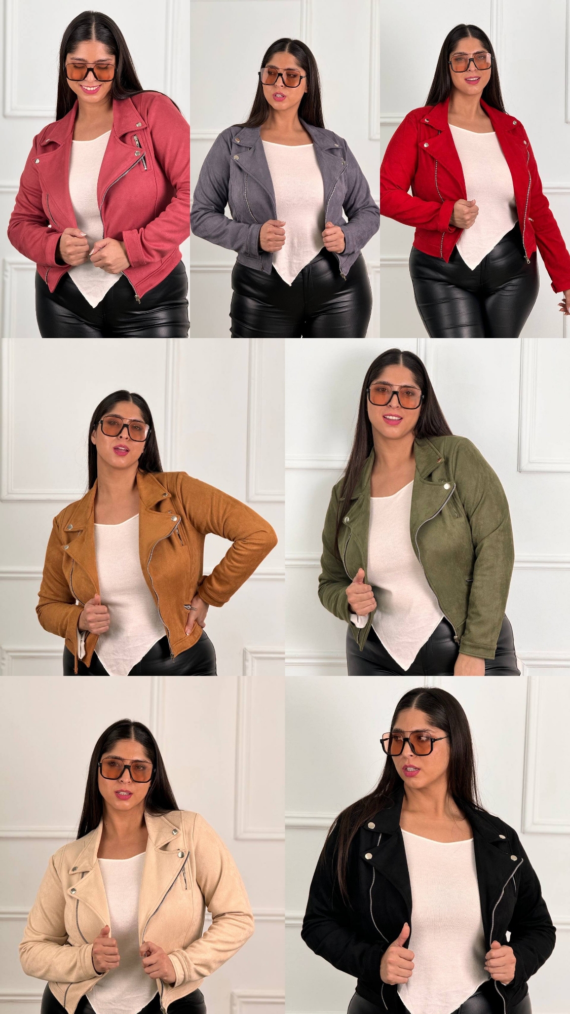 Chaqueta Zara Gamuzado - Imagen 6