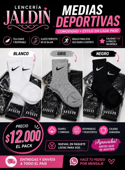 Medias  Tenis Nik