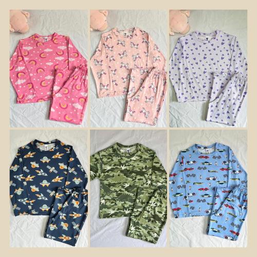Pijama de Niños Conjunto Modal Soft Luminoso