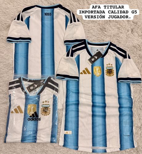 Camiseta Titular Importada  Afa , Versión Jugador.