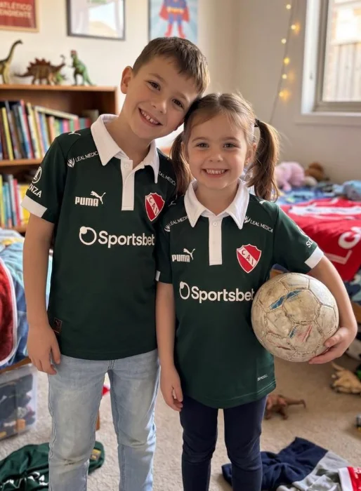 Camiseta Independiente Arquero, Edición Limitada para Niños.