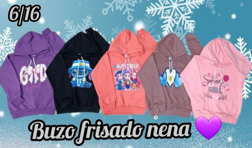 Buzo Frisado Nena