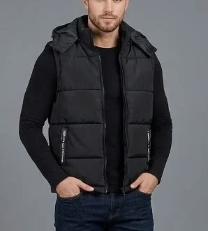 Chaleco Impermeable con Capucha New