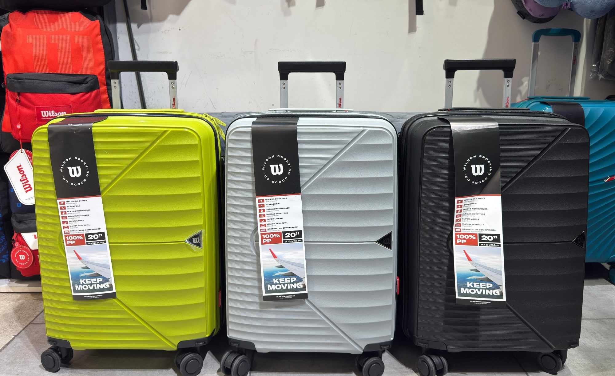 Valijas Originales Wilson para Cabina - Imagen 3