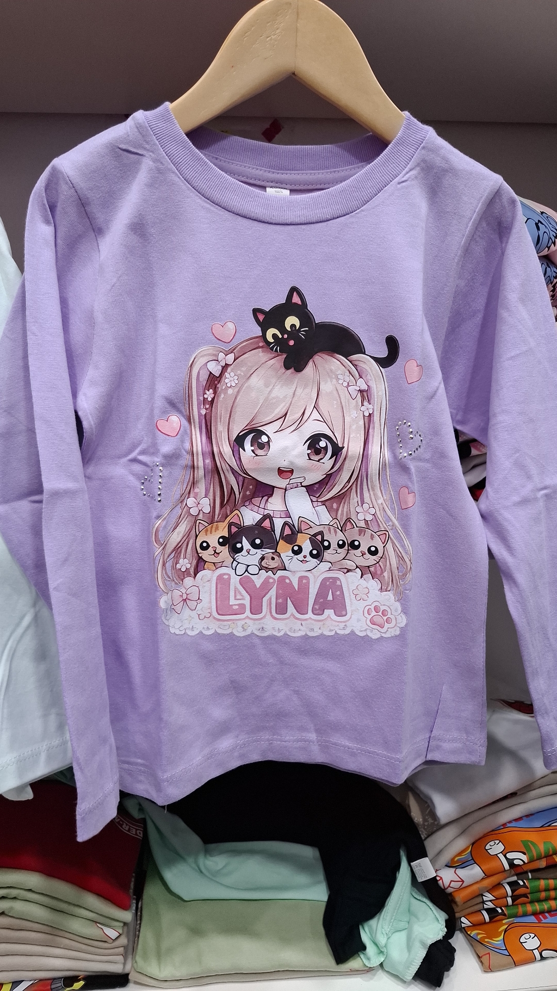 Camiseta de Nena Lyna con Strass - Imagen 2