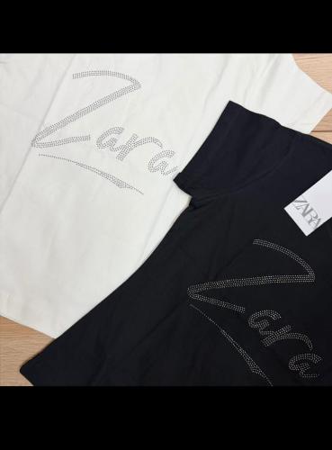 Remeras Zara con Strass