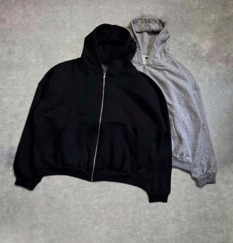 Campera Boxy Friza Invisible Unisex