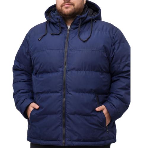 Campera Talle Especial Hombre Azul y Negro 5 al 9