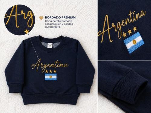 Buzo Frisado Argentina Bebe