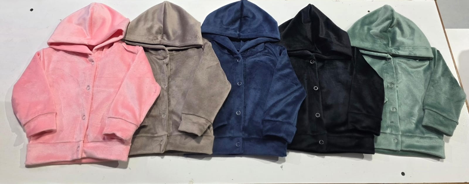 Campera Plush Bifaz Bebe - Imagen 1