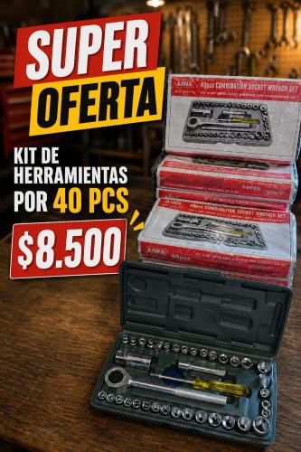Kit de Herramientas 40pcs