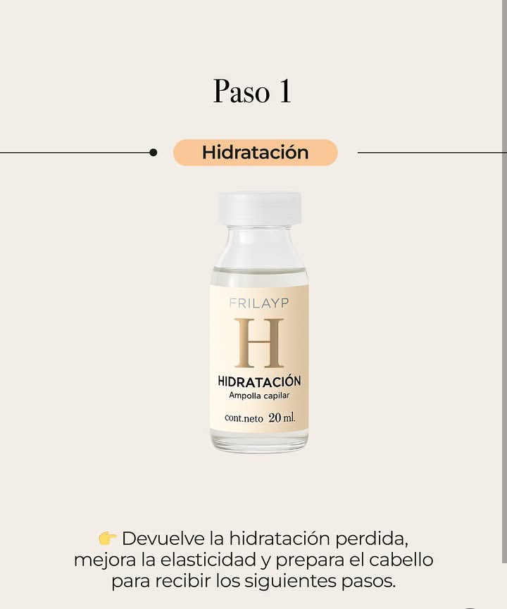 Cronograma Capilar Frilayp 3 Ampollas Tratamiento Completo para Tu Cabello - Imagen 3