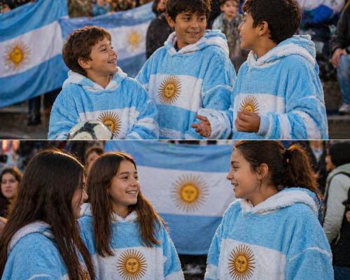 Buzo Manta Unisex para Niños de Corderito Bifas