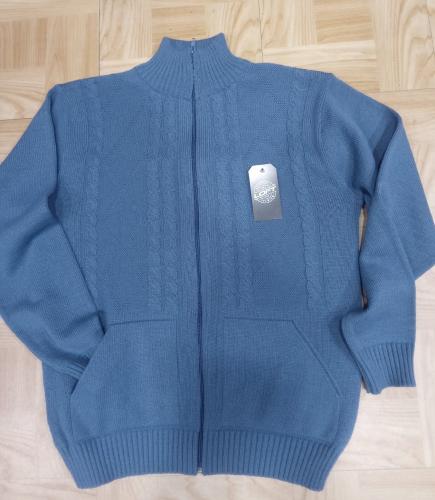 Campera Trenzada con Bolsillo