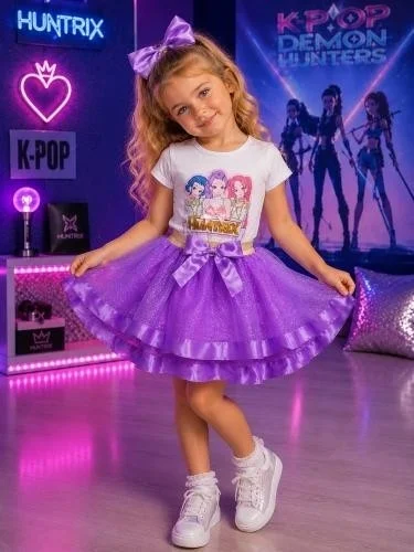 Conjunto Body+ Tutú K-pop