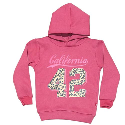 4208	buzo Nena Teen Frisa C Capucha California - Miniatura 4