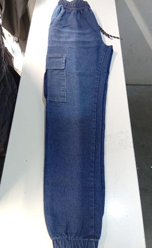 Jean Jogger Cargo Hombre Pantalon Semichupin Recto Denim Caballero Bolsillo Mayorista - Miniatura 7