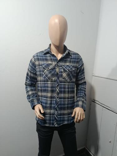 Camisa Leñadora Doble Bolsillo