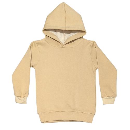 4156 Buzo Niño Teen Unisex Frisa C Capucha Liso - Miniatura 3
