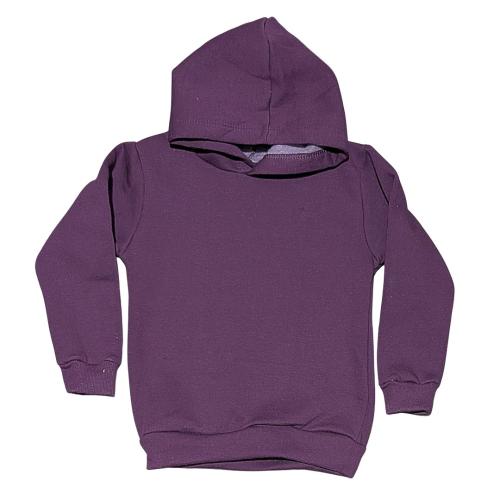 4156 Buzo Niño Teen Unisex Frisa C Capucha Liso - Miniatura 6