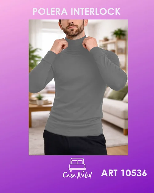 Polera Unisex Interlok Puro Algodon