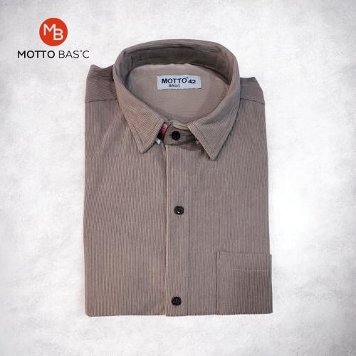 Camisa Corderoy Manga Larga - Miniatura 6