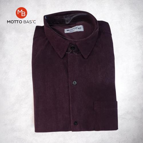 Camisa Corderoy Manga Larga - Miniatura 5