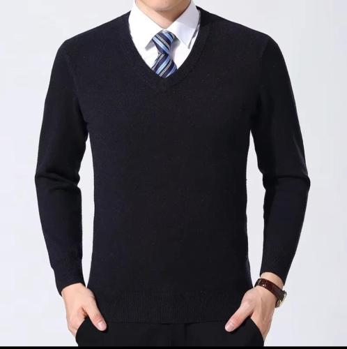Sweater V Liso - Miniatura 8
