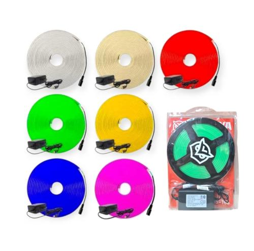 Tira de Led Neon D/ Colores 5 Mts (raus-166)
