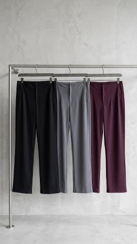Pantalón Cintura Avispa Elastizados Crep Tiro Alto con Cintura Talles Reales - Miniatura 2