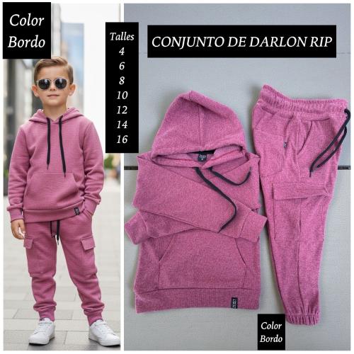 Conjunto  de Niño Darlon Rip Frizado
