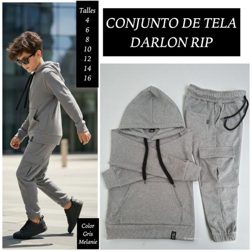 Conjunto  de Niño Darlon Rip Frizado