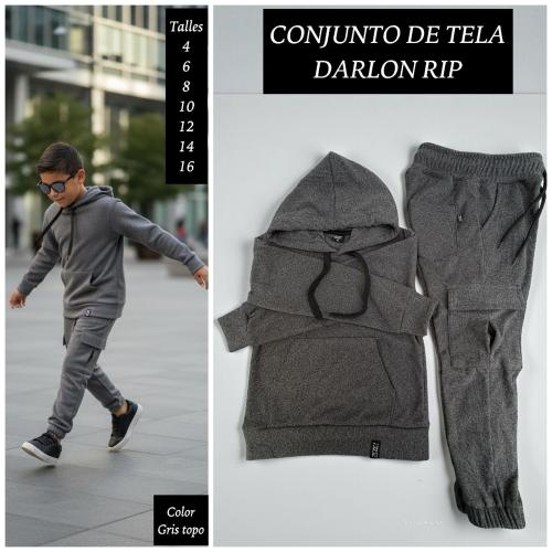 Conjunto  de Niño Darlon Rip Frizado