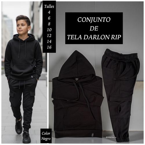 Conjunto  de Niño Darlon Rip Frizado