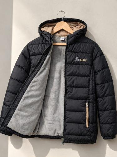 Campera de Niños Importada con Piel