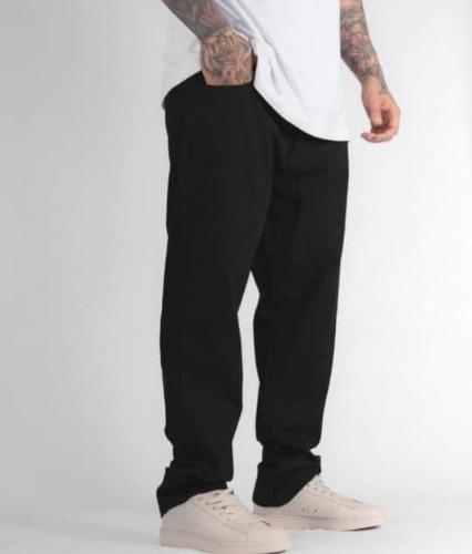 Pantalon Mom Liso  Negro