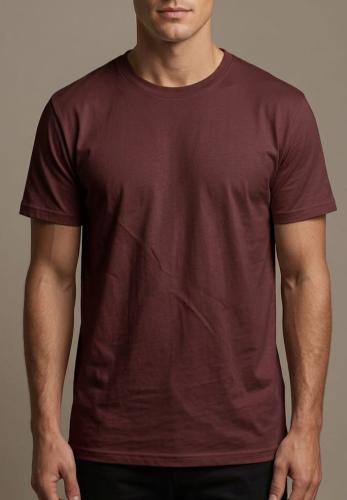 Remera Basica Marron