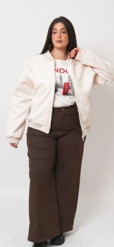 Campera  Bomber de  Pano - Miniatura 3